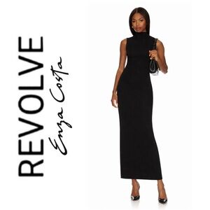 NWOT Revolve x Enza Costa Silk Knit Sleeveless Maxi Dress